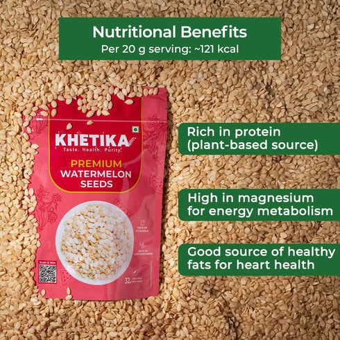Khetika Watermelon Seeds | Seeds for Eating, Healthy Snacks