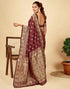Vasthrlay Gold Banarasi Saree