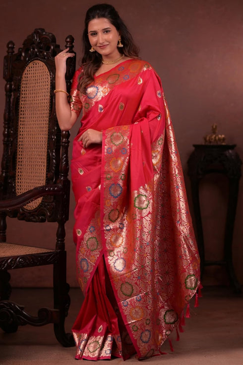 Vasthrlay Kanjivaram Unstitched Blouse Ethnic Wear