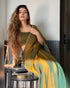 VasthrlayBoarder Unstitched Chhaava Mustardddd Mustard Free Ethnic Wear