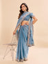 Vasthrlay Embellished Chiffon Embroidered