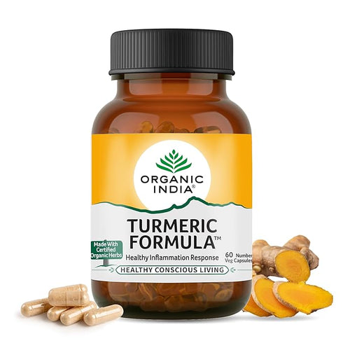 Organic India Turmeric Formula - 60 Veg Capsules
