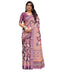 Vasthrlay Womens Printed Unstitched Light Green Saree