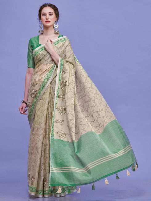 Vasthrlay Printed Unstitched Hs Ethnic Wear