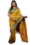 Vasthrlay Kanjivaram Unstitched Mahendi Ethnic Wear