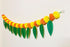 SPHINX Artificial Marigold &Mango Leaves Simple Door-Window toran/Door hangings/Festive Decorations