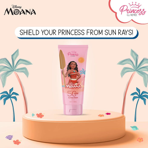 Princess by RENEE Disney Moana Sunscreen with SPF 50
