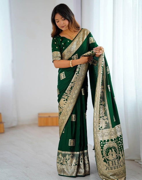 Vasthrlay Banarasi Traditional Festival Unstitche