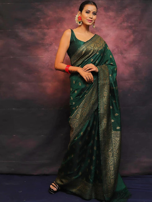 Vasthrlay Banarasi Kanjivaram Unstitched 3730s388n Rani