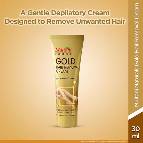 Multani Naturals Gold Hair Removal Cream