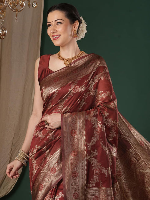 Vasthrlay Kanjivaram Woven Blouse Ethnic Wear