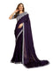 Vasthrlay Chiffon Embroidery Unstitched Purple Ethnic Wear