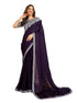 Vasthrlay Chiffon Embroidery Unstitched Purple Ethnic Wear
