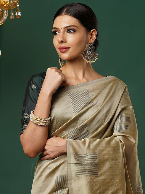 Vasthrlay Banarasi Jacquard Unstitched 3697s120n Teal