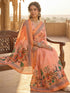 Vasthrlay Printed Peach1 Saree