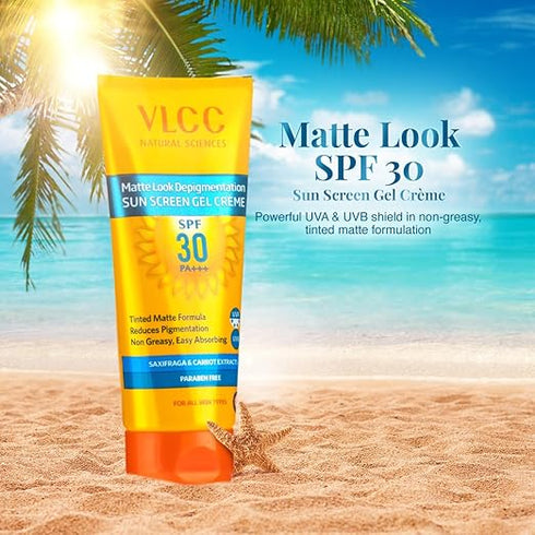 VLCC Matte Look SPF 30 Sun Screen Gel Creme