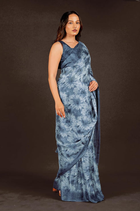 Vasthrlay Fashion Chiffon Printed Ethnic Wear