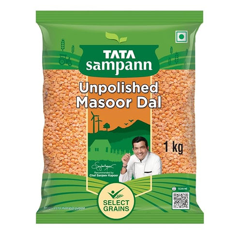 Tata Sampann Unpolished Masoor Dal (Split)