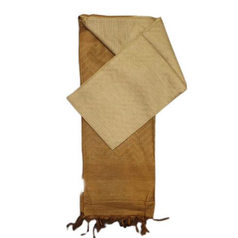Vasthrlay Brown Bhagalpuri Saree