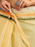 Vasthrlay Chanderi Printed Coffee Saree