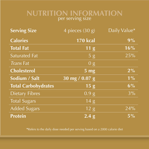 Lindt Gold Tab Chocolate with Hazelnut 300 gm Pack