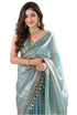 vasthrlayPleated Readymade Mirror Unstitched Ethnic Wear