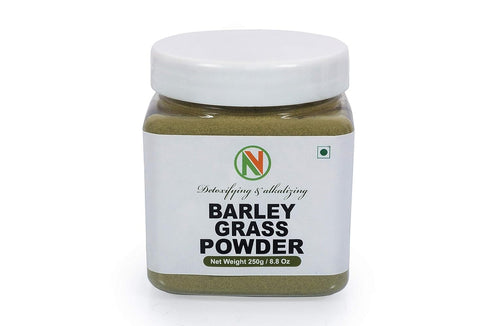 NatureVit Barley Grass Powder Nutrient-Rich Superfood Jar Pack
