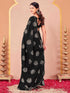 Vasthrlay Vichitra Printed Unstitched Rani Pink Saree