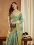 Vasthrlay Multi Embroidered Unstitched Saree