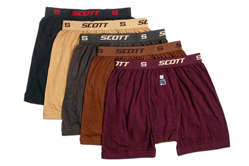 Dixcy Scott Cotton 107 Trunks For Men Cross Trunks/Underwear Pack Of 3