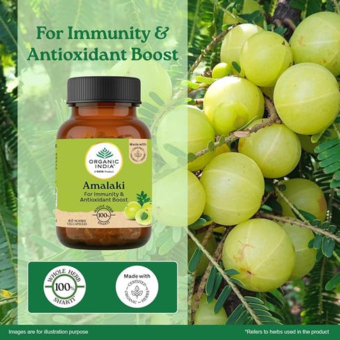 Organic India Amalaki - 60 Veg Capsules