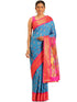 Vasthrlay Pheshwai Violet Saree
