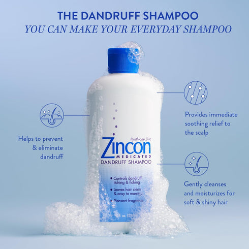 Zincon Medicated Dandruff Shampoo