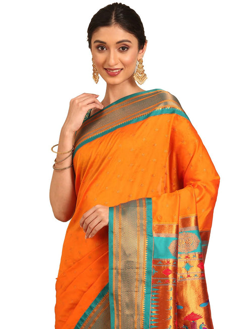 Vasthrlay Paithani Bottle Saree