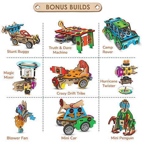 Smartivity 20in1 Spin-n-Go Kit for Kids Ages 6-12