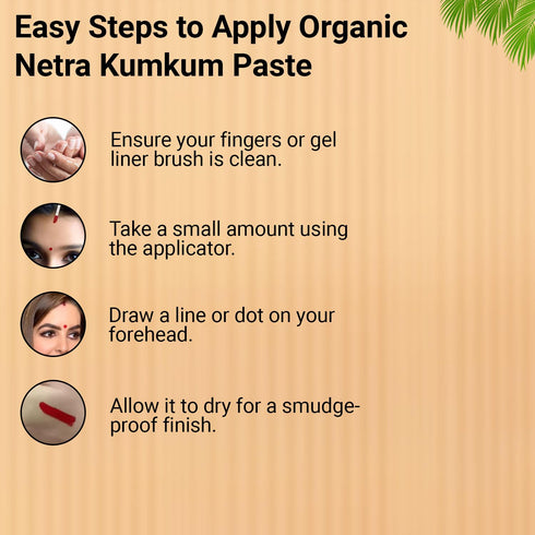 Organic Netra Liquid Sindoor Kumkum