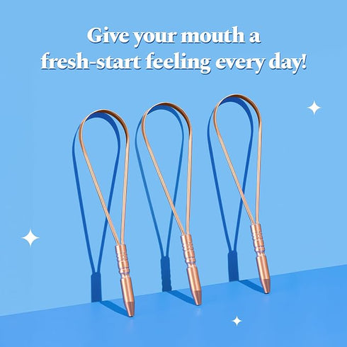 Perfora Copper Tongue Cleaner for Men and Women