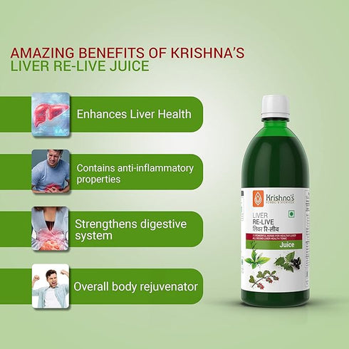 Krishna'S Herbal & Ayurveda Liver Live Juice