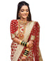 Vsathrlay Saree Kanjivaram Silk Pari Maroon
