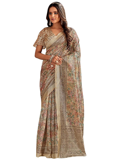 Vasthrlay Printed Unstitched Hs Ethnic Wear
