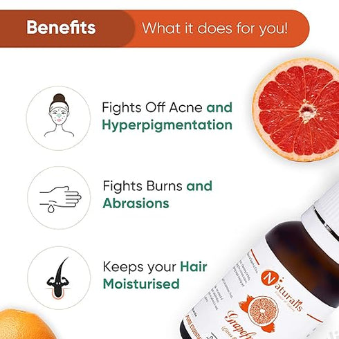 Naturalis Essence of Nature Grapefruit Essential Oil 20ml