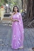 Vasthrlay Designer Linen Floral Blouse