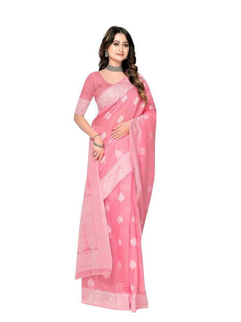 VasthrlayWomen's Banarasi Kanchipuram Saree