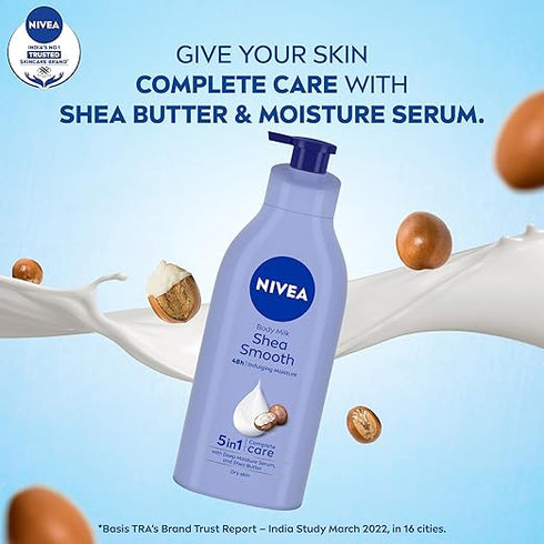 Nivea Body Lotion for Dry Skin Shea Smooth