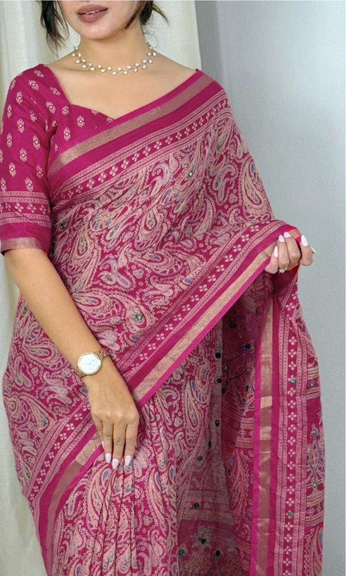 Vasthrlay Paisley Pattern Traditional Fastival