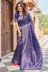 Vasthrlay Banarasi Designer Unstitched Saree