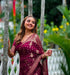 Vasthrlay Pink Kanjivaram Wedding Saree