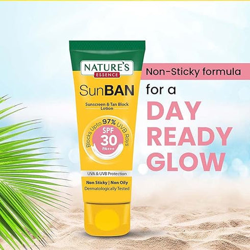 NATURES ESSENCE Sun Ban SPF 30 PA+++ Sunscreen