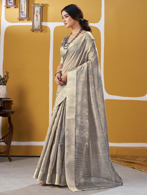 Vasthrlay Geometric Unstitched Designer Sf Ethnic Wear