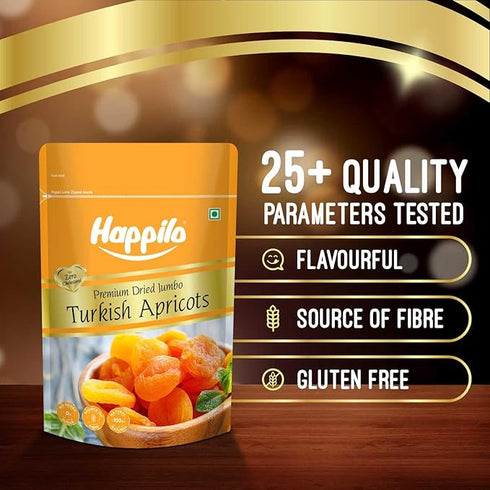 Happilo Dried Premium Turkish Apricots